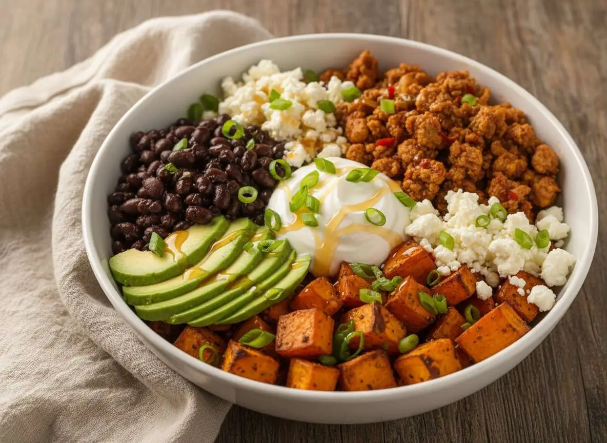 Hot Honey Ground Turkey Bowls with 52g Protein recipe