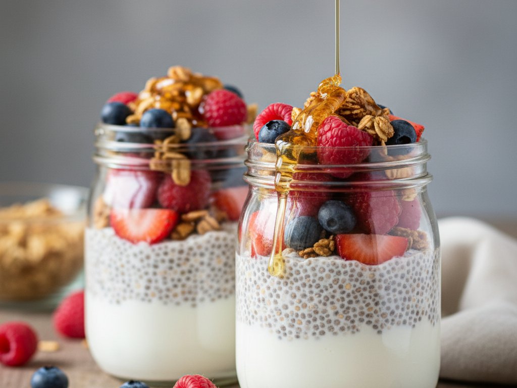 Chia & Greek Yogurt Breakfast Pudding