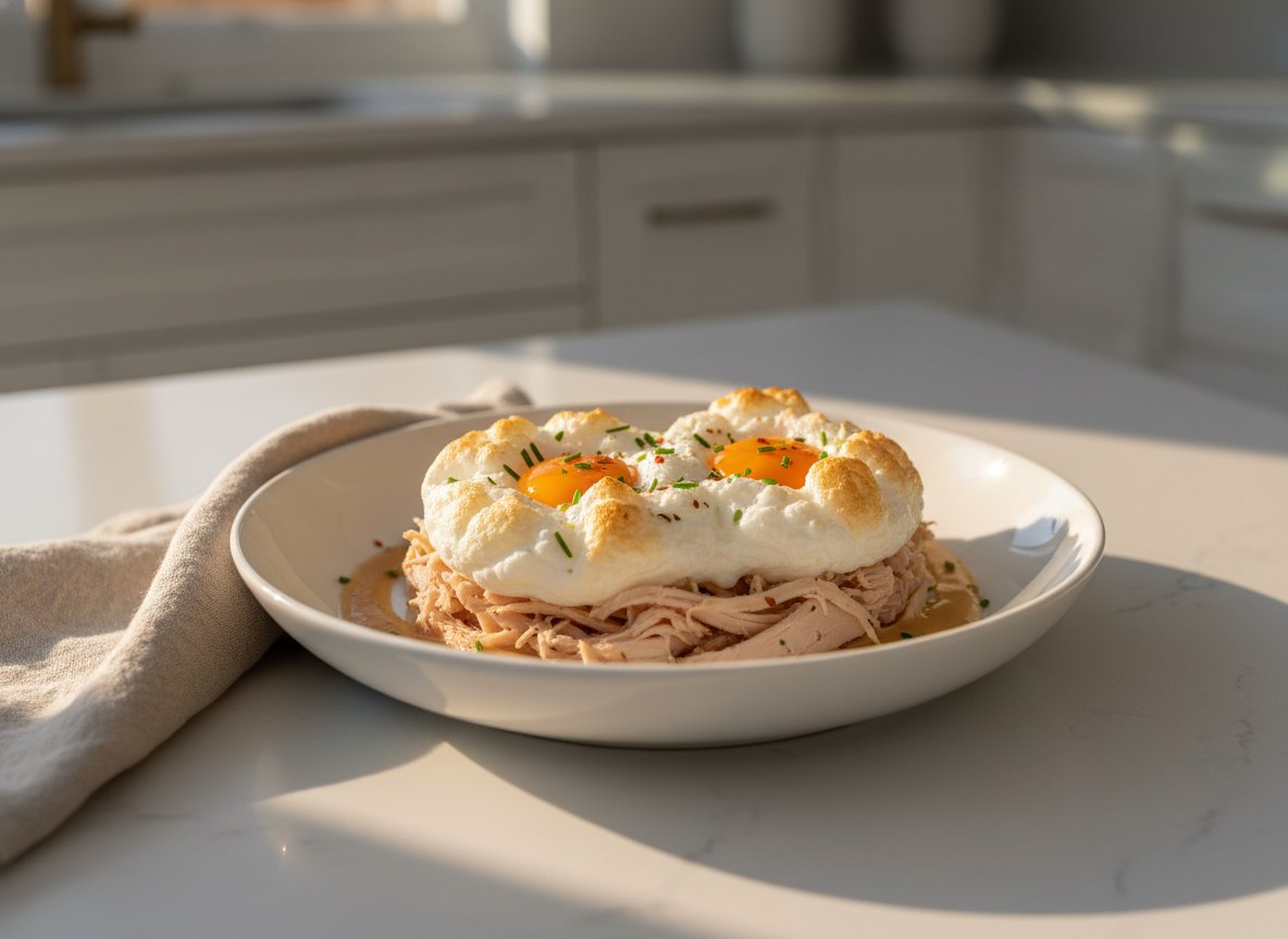 Cloud Eggs on a Turkey Nest