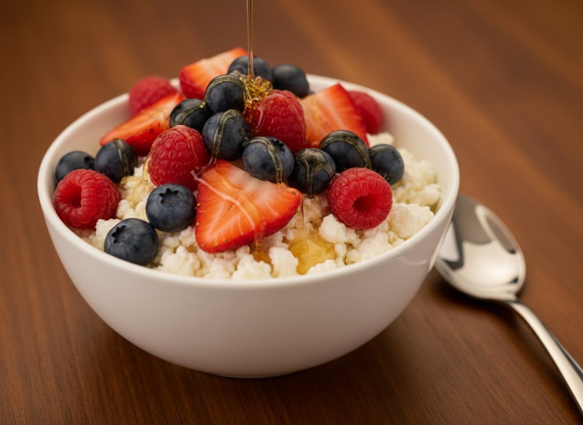 Cottage Cheese Berry Night Bowl with 25g Protein