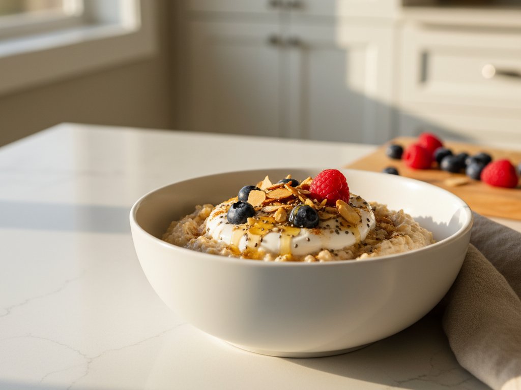 Greek Yogurt Overnight Oats