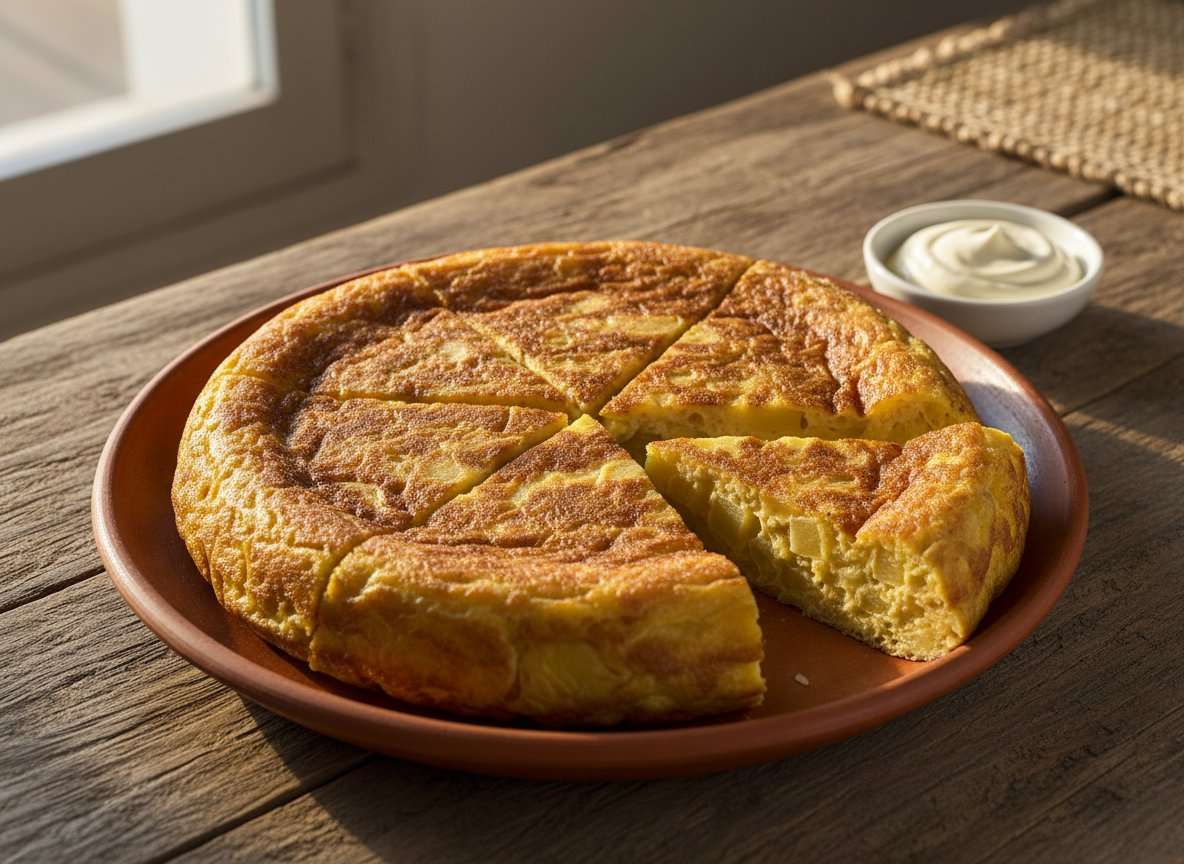 Classic Spanish Tortilla with Potato and Onion